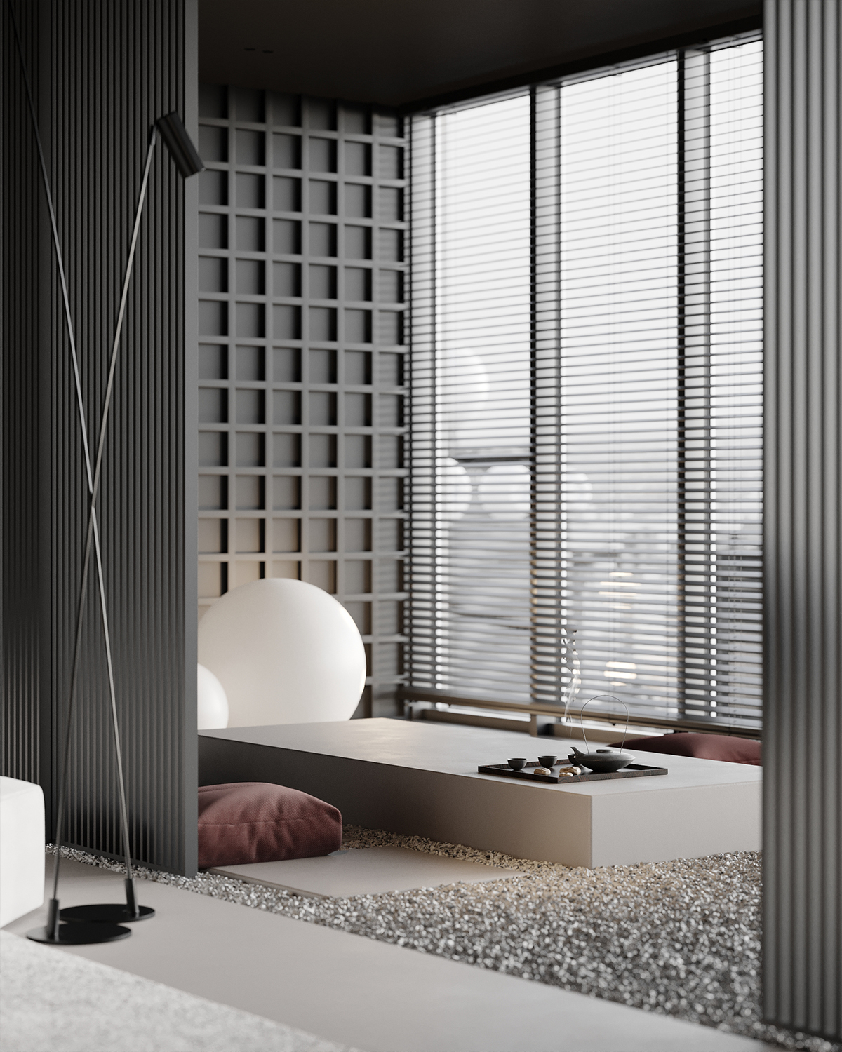 This is a kitchen designed for both style and functionality, providing a perfect backdrop for cooking and entertaining.