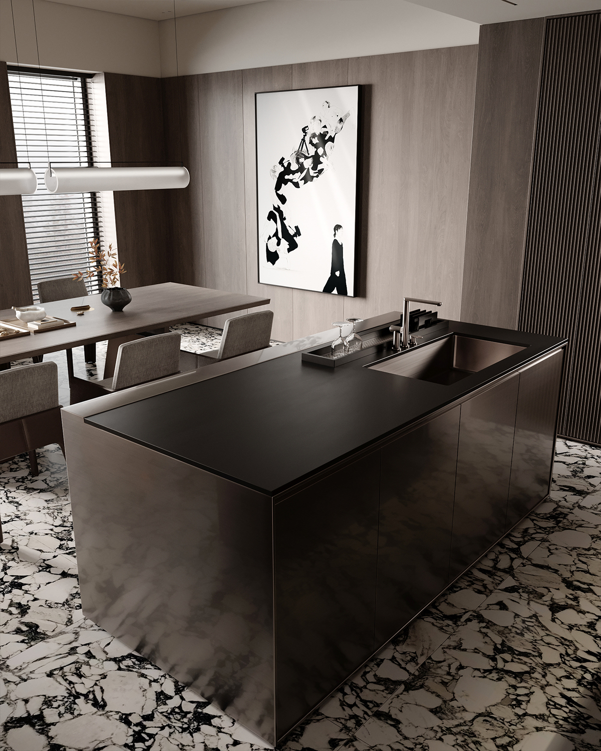 . Parte dintr-un proiect mai amplu care va include 20 de camere, designul interior al acestui hotel boutique este gândit pentru a oferi o experiență imersivă în care frumusețea naturii se îmbină perfect cu confortul modern.